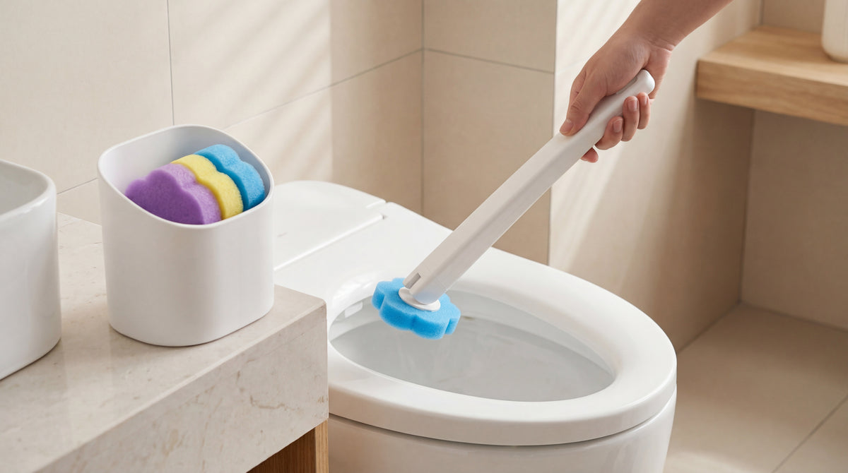 Zestaw Szczotek Toaletowych z Wymiennymi Głowicami