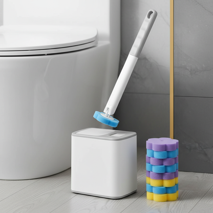 Zestaw Szczotek Toaletowych z Wymiennymi Głowicami